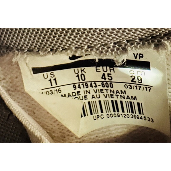 Nike Zoom Flight 95 Air Nikelab Mens Size 11 941943-600 Jason Kidd **No Box - Picture 11 of 11